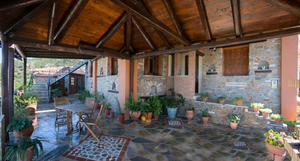 فندق Mansion Terpou Áyios Vlásios المظهر الخارجي الصورة
