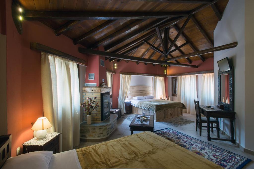 فندق Mansion Terpou Áyios Vlásios الغرفة الصورة